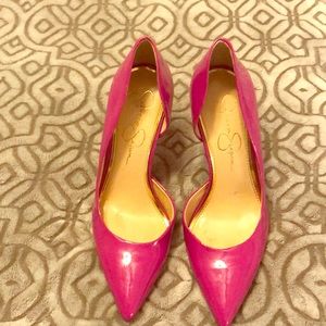 Pink pumps